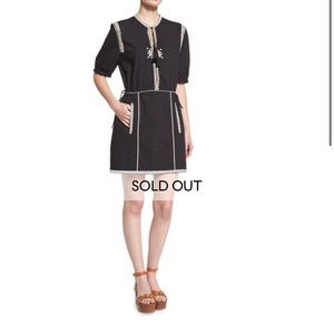 Isabel Marsnt Etoile tie waist dress